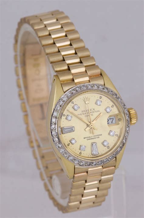 18k ladies rolex president